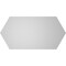 Ekena Millwork Half Round Surface Mount PVC Gable Vent w/ 2"W x 1-1/2"P Brickmould Frame, 38"W x 19"H GVPHR38X1902SN - alternate 5